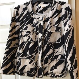 Michael Kors Linen Blazer Size 6